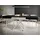 WFL GROUP Cavetta Schwarz Marmor 120-200 x 80 x 27-76 cm