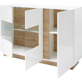 INOSIGN Sideboard »CLAiR Sideboard 51« Breite 138 cm weiß