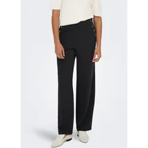 Only ONLRINA BUTTON PANT JRS Schlupfhose Schwarz XS 34