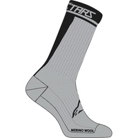 Alpinestars Merino 24 Technische Socken, grau/schwarz, S