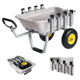Vevor Bollerwagen faltbar 90,7kg All-Terrain-Gummireifen