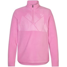 Ziener Kinder JONKI Skipullover Skirolli Funktions-Shirt | atmungsaktiv Fleece warm, fuchsia pink, 104