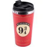 HARRY POTTER Coffee-To-Go Becher Hogwarts Express Platform 9 3/4 Thermobecher "Gleis