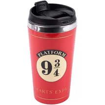 HARRY POTTER Coffee-To-Go Becher Hogwarts Express Platform 9 3/4 Thermobecher "Gleis