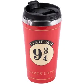 HARRY POTTER Coffee-To-Go Becher Hogwarts Express Platform 9 3/4 Thermobecher "Gleis
