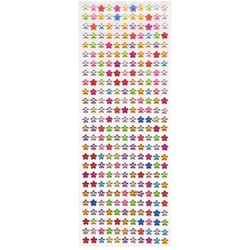 Selbstklebende Mini-Schmucksteine "Blumen" (pro Set 308) Bastelbedarf Verzierung & Dekorationen