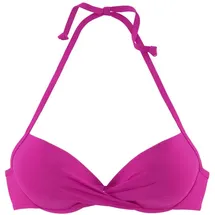s.Oliver Push-Up-Bikini-Top Damen Pink 42 Cup B
