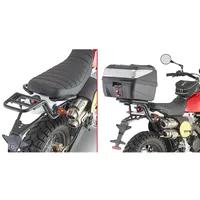 GIVI Topcase Träger für Monolock Koffer - Glossy Black
