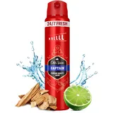 Old Spice Captain Deodorant Body Spray