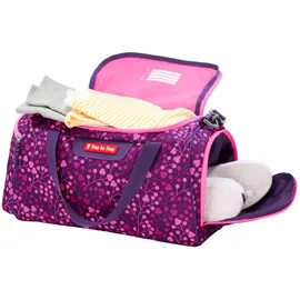 Step By Step Sporttasche Butterfly Night Ina lila-rosa