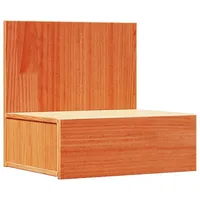 VidaXL Nachttisch Wachsbraun 42 x 32.5 x 40 cm