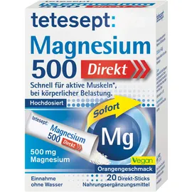 Merz Tetesept Magnesium 500 Direkt Sticks