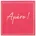 Servietten 3-lagig 1/4-Falz 25 cm 25 cm fuchsia Apero