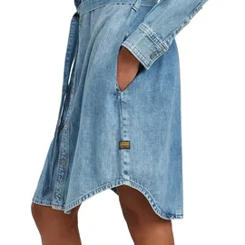 G-Star Bodykleid Shirtkleider Blau M