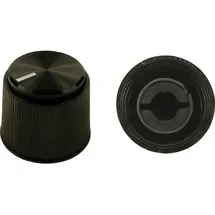 Cliff CL16924 CL16924 Drehknopf Schwarz (Ø x H) 19.1mm x 16mm