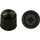 Cliff CL16924 CL16924 Drehknopf Schwarz (Ø x H) 19.1mm x 16mm