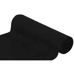 Glatter Bündchenstoff "Comfort", schwarz