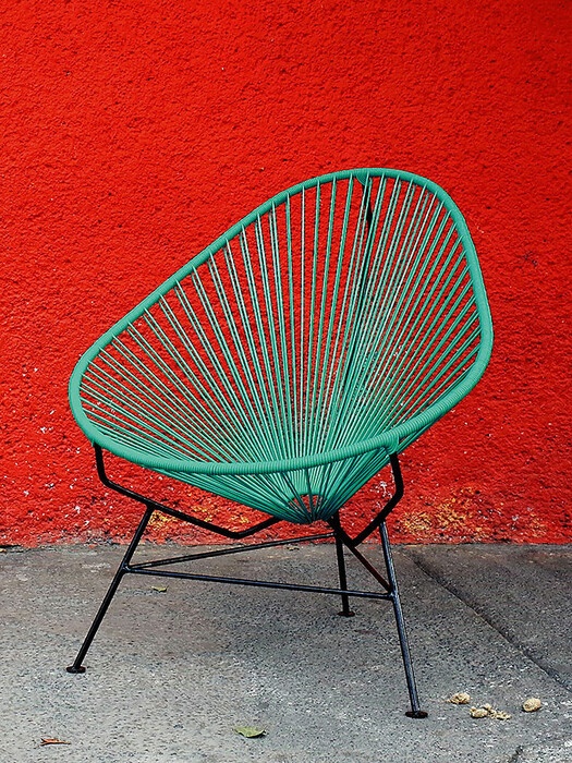 Chaise Acapulco Chair Acapulco Design, 92x70x95 cm