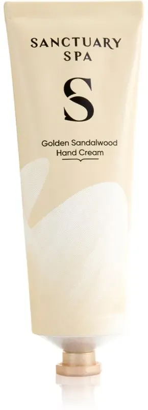 Sanctuary Spa Golden Sandalwood revitalisierende, feuchtigkeitsspendende Handcreme 60 ml