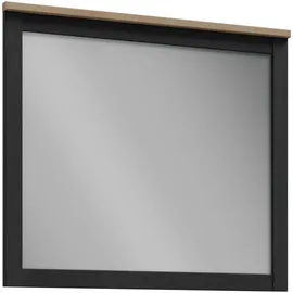 Forte Garderobenspiegel 86,4 x 76 cm Schwarz/Weiß