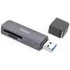 HOCO Speicherkartenleser USB-Stick USB A 3.0 HB45 Speicherkartenleser in Grau grau