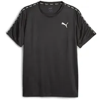 Puma Puma, Herren, Sportshirt, Fit Taped Tee (S), Schwarz, S