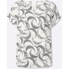 Heine Druckbluse Mehrfarbig 50
