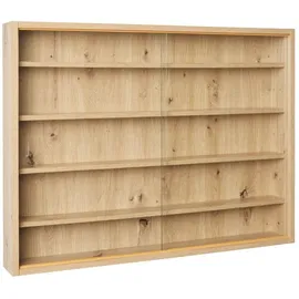Interlink Sammlervitrine 80 x 60 x 9,5 cm Braun