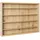 Interlink Sammlervitrine 80 x 60 x 9,5 cm Braun