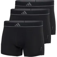 adidas Active Micro Flex Eco Boxershorts Schwarz / Grau M 3er Pack
