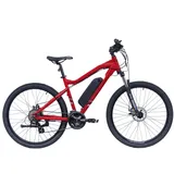 Villette le Sommet, e-MTB, 27,5 Zoll, 13 Ah, rot