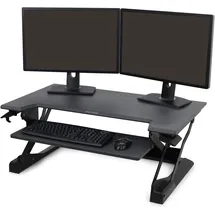 Ergotron WorkFit-TL Steh-Sitz Arbeitsplatz (schwarz)