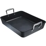 Le Creuset Bratreine 35 x 27 cm Anthrazit/Silber