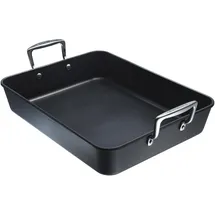 Le Creuset Bratreine 35 x 27 cm Anthrazit/Silber