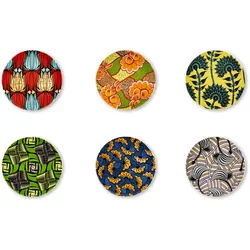 Excelsa Set Von 6 Aperitif Gerichte Afrika Porzellan 15 Cm Bunt