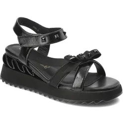 Schwarze Sandalen S.Barski Elegante Damenschuhe, 37