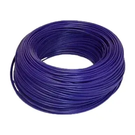diverse kabelhersteller H05V-U PVC-Aderleitung, eindrähtig, 0,75 mm2, 100m-Ring, violett