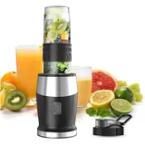 Mixer, 500W Smoothie Maker & Standmixer & Mixer Smoothie Maker mit 570ml Smoothi