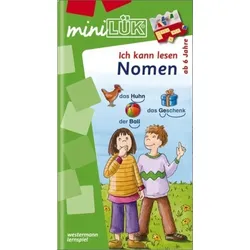 LÜK 244156 miniLÜK - Ich kann lesen: Nomen