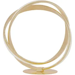 LED-Tischleuchte, goldfarben, elegantes Design, inkl. Dimmfunktion, modern
