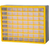 Proregal Cosimo Kleinteilemagazin mit 64 Schubfächer | HxBxT 39x50x16cm | Kleinteileregal, Sortimentsboxen, Sortimentskastenregal, Regalsystem