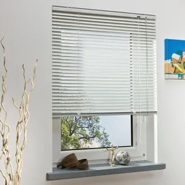 LIEDECO Aluminium-Jalousie 40 x 160 cm Weiß