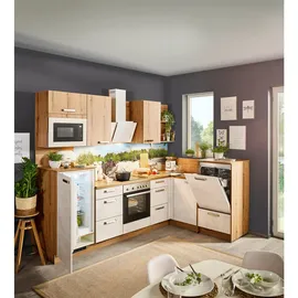 Impuls Küchen Küchenzeile 270 cm Hellgrau