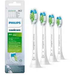 4 PHILIPS HX6064/10 W Optimal White Zahnbürstenaufsätze