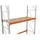 Meta Spanplattenboden MULTIPAL 2700 x 1100 x 38 mm abgesetzte Tiefenauflagen Fachlast 2230 Kg