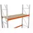 Meta Spanplattenboden MULTIPAL 2700 x 1100 x 38 mm abgesetzte Tiefenauflagen Fachlast 2230 Kg