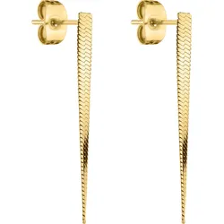 Paar Ohrhänger LIEBESKIND BERLIN "LJ-0891-E-30, LJ-0892-E-30", gold (gelbgoldfarben), Ohrringe, Damen, Edelstahl