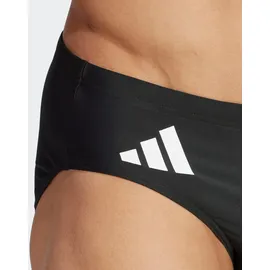 adidas Solid Badehose Black / White S