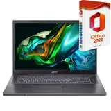 Acer Aspire A517-53, 16GB RAM, Intel® CoreTM i5, Notebook (44,00 cm/17.3 Zoll, Intel Core i5 12450H, UHD Grafik, 500 GB SSD, Windows 11 Pro 64Bit + MS Office 2024 Pro, Beleuchtete Tastatur) 500 GB | 1000 GB