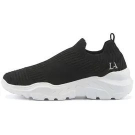 LASCANA Slip-On-Sneaker Damen Schwarz 38